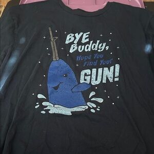 Grunt Style Black Tee with White Graphic